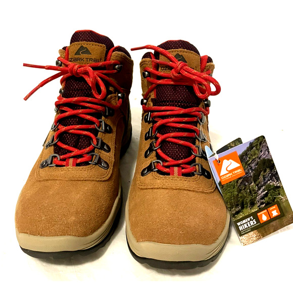 Ozark Trail Women's Waterproof Stoneclad Hiker Boots Wheat Size 8.5 ''NEW'' - Picture 4 of 8